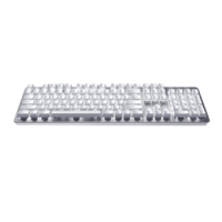 RAZER 雷蛇 Pro Type 蓝牙背光机械键盘 104键 橙轴 白色