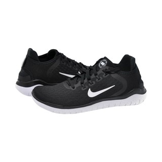 NIKE 耐克 Free RN 2018 中性跑鞋 942837-001 黑/白 35.5