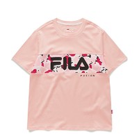 FILA 斐乐 FUSION系列 女士运动T恤 T11W025105F-PK 柔瑰粉