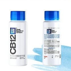 CB12薄荷味漱口水口气清新去口臭去牙结石孕妇可用氯己定口腔清洁
