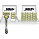 中亚Prime会员：Gillette 吉列 锋隐致护系列 手动剃须刀 （1刀架+16刀头）