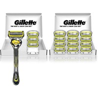 Prime会员：Gillette 吉列 锋隐致护系列 手动剃须刀 （1刀架+16刀头）