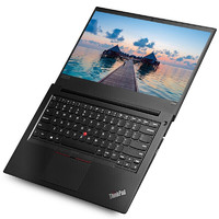 ThinkPad 思考本 E系列 E490（0YCD）14英寸 笔记本电脑 酷睿i5-8265U 4GB 1TB HDD RX 550X 黑色