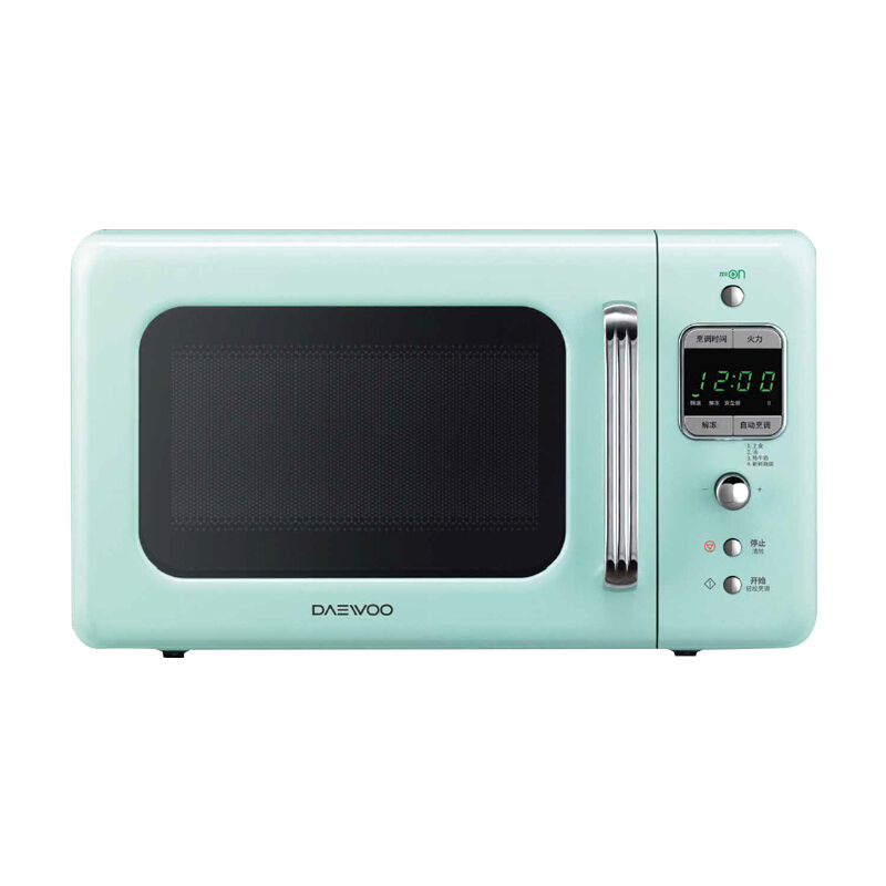 DAEWOO 大宇 KOR-6LBRM 迷你转盘式微波炉 20L 薄荷绿