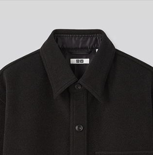 UNIQLO 优衣库 432963 男士摇粒绒衬衫式茄克