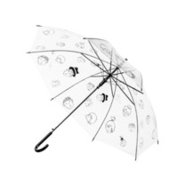 MINISO 名创优品 EVA系列涂鸦长柄雨伞 8骨单人伞自动晴雨伞(图案混发)