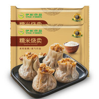 YISE FOODS 伊杉食品 糯米烧卖 480g 80g*6个 *1袋+葱油花卷360g 60*6个*1袋