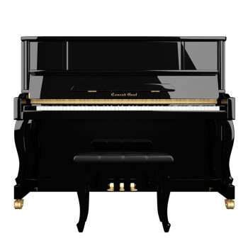 conradgraf康拉德格拉夫钢琴ge3家用考级演奏立式钢琴黑色