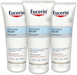 Eucerin 优色林 Redness relief 抗敏舒缓洁面啫喱 200ml*3支