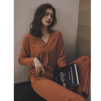 PEANOJEAN 6801 女士莫代尔休闲睡衣