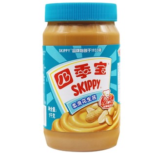 SKIPPY 四季宝 柔滑花生酱 1kg