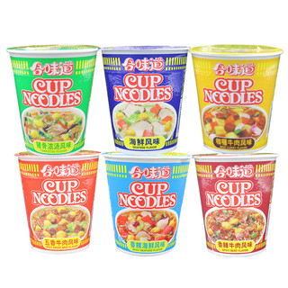 NISSIN 日清食品 合味道 方便面 85g*12杯 混合装