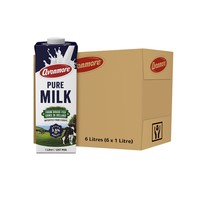 88VIP：avonmore 艾恩摩尔 全脂纯牛奶 1L*6盒 *2件