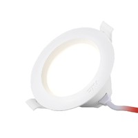 nvc-lighting 雷士照明 LED嵌入式筒灯 3W 漆白 暖白光