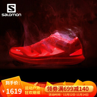 萨洛蒙（Salomon）户外城市轻量马拉松跑鞋 新版小红鞋风影 S/LAB Phantasm 竞赛红 412282 UK10.5(45 1/3)