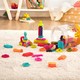 比乐B.Toys益智玩具拼插积木婴幼儿童环保ABS材质布莱斯特鬃毛68粒桶装