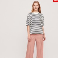 UNIQLO 优衣库 426149 女士条纹圆领短袖