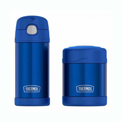 Thermos 膳魔师 Funtainer 吸管保温杯+焖烧罐套装 355ml+290ml 