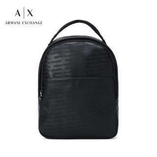 ARMANI EXCHANGE阿玛尼AX20秋冬男士双肩背包 AX952083-CC348 BLACK-00020黑色 U