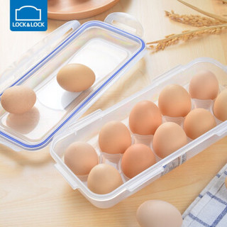 乐扣乐扣（LOCK&LOCK） 保鲜盒 冰箱储物盒 鸡蛋收纳盒10枚装 鸡蛋盒 *10件