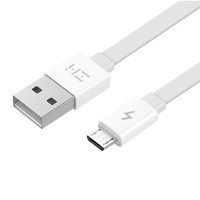 ZMI 紫米 安卓扁平数据线 MicroUSB线 2A 1米