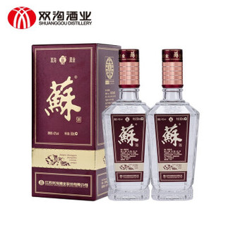 双沟苏酒 42度500ML*2瓶 白酒 双沟官方旗舰店 *2件