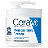 CeraVe 适乐肤 Face and Body Moisturizing Cream with Pump for Normal to Dry Skin, Oil-Free
