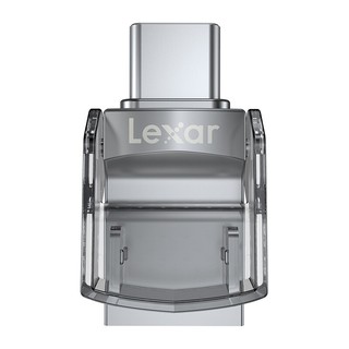 Lexar 雷克沙 D35c USB 3.0 U盘 银色 USB-A/Type-C双口