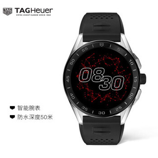 TAG Heuer泰格豪雅智能腕表运动健康5ATM防水瑞士手表 SBG8A10.BT6219