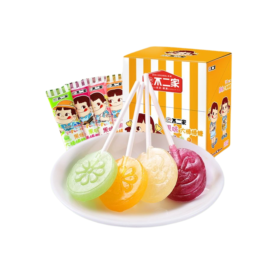 fujiya不二家果味大棒棒糖10克28支