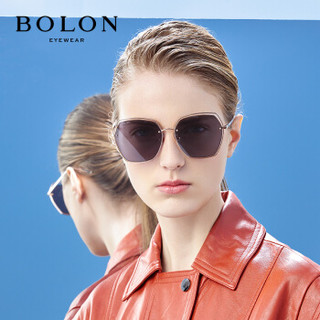 暴龙BOLON太阳镜女款眼镜多边形墨镜BL7055C33