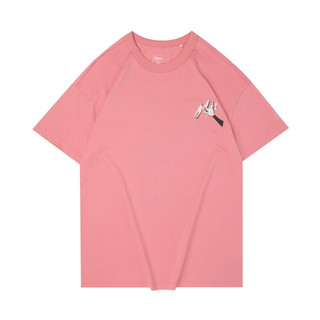 LI-NING 李宁 迪士尼授权系列 女士运动T恤 AHSQ274-2 杏粉色