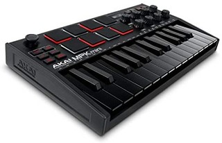 AKAI 专业 MPK 迷你 MK3 – 25 键 USB MIDI 键盘控制器