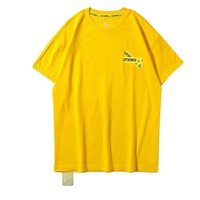 LI-NING 李宁 迪士尼系列 米奇联名款 男士运动T恤 AHSP067-3 柑橘黄