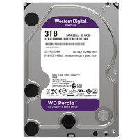 Western Digital 西部数据 紫盘系列 3.5英寸 监控级硬盘 3TB（PMR、5400rpm、64MB）WD30EJRX