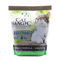 CAT MAGIC 喵洁客 益生菌膨润土活性炭去异味猫砂 14磅