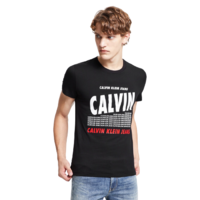 Calvin Klein 卡尔文·克莱 男士纯棉圆领休闲短袖T恤J314587