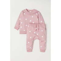 H&M 儿童卫衣长裤时髦套装