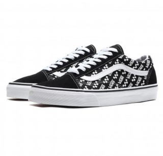 VANS 范斯 经典系列 Old Skool 中性运动帆布鞋 VN0A4U3BTEZ 黑/白