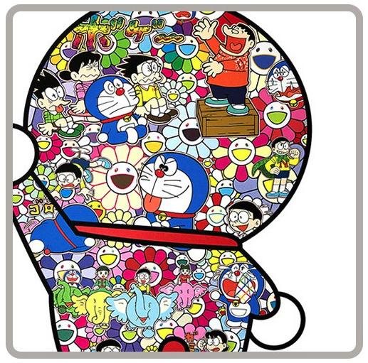 艺术品 村上隆《Doraemon‘s Daily Life》1000版 65.5x57.39cm