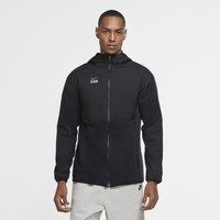 NIKE 耐克 F.C. AWF 男士运动夹克 CT2511-010 黑/白色 M