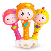汇乐玩具（HUILE TOYS）817 十二生肖节奏棒 男孩女孩安抚玩具儿童宝宝婴儿音乐手摇铃 颜色造型随机发货