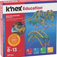 K'NEX Bridges 8 岁以上建筑教育玩具积木套装（207 件）