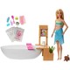 芭比（Barbie）美妙泡泡浴 角色扮演 仿真过家家玩具 女孩儿童玩具 GJN32