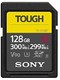  Sony 索尼 32GB SDHC 闪存卡 – 世界上*坚韧、*快的 UHS-II SD TOUGH G 系列SF-G128T/T1 128GB　