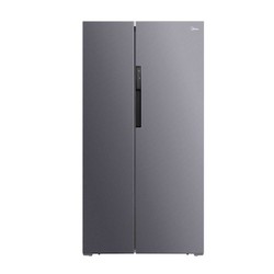 Midea 美的 BCD-606WKPZM(E) 对开门冰箱 606L 银色