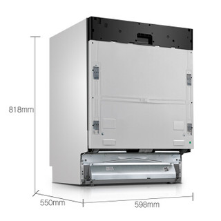 倍科（BEKO） 进口家用独嵌两用全自动洗碗机嵌入式 除菌下置式洗碗机 12套嵌入式DIN16210