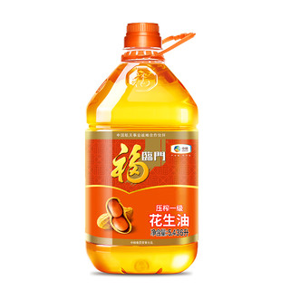 压榨一级 花生油 5.436L