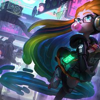 LEAGUE OF LEGENDS英雄联盟 英雄皮肤 赛博潮流 佐伊