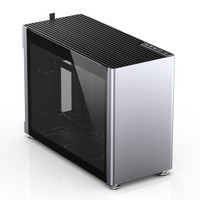 JONSBO 乔思伯 i100 Pro ITX机箱 半侧透 银色